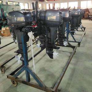 Лодочный двигатель YAMABISI, 15HP, двухтактный подлодочный двигатель с длинным валом, 15hp, бензиновый лодочный двигатель, совместим с YAMAHA - Product Image 2