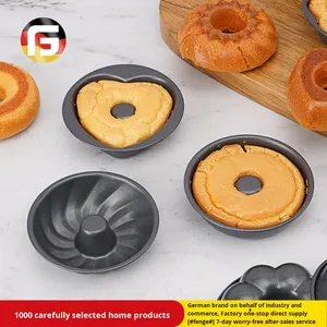 Mini Carbon Steel Donut <strong>Mold</strong> Single Hollow <strong>Pumpkin</strong> Lace Cake Baking Tool Food Grade Decorative for Household Commercial Use - Product Image 2