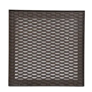 Outdoor Decorative Wall Cladding Aluminum Expanded Wire Metal Mesh