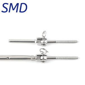 SMD Turnbuckle M10 6Mm Rope Closed Body Jaw And Eye Polished Stainless Steel Industrial <b>Hardware</b> - Product Image 5