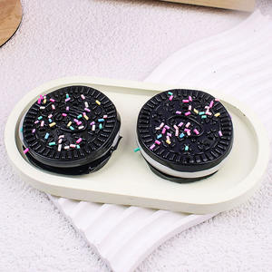 Juguete antiestrés de silicona suave hecho a mano con forma de galleta OREO, juguete sensorial de silicona TPR con forma de galleta y postre, nuevo juguete antiestrés adecuado - Product Image 3