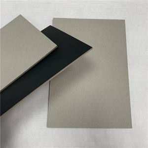 Laminated Black Paper Grey Back 2.5mm Hard Grey Board with One Side Black Color - Product Image 3