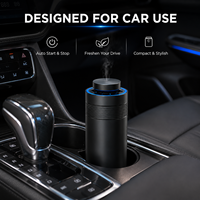 Diffuseur d'arômes sans eau, portable, rechargeable, système de diffusion de parfum 20 ml pour voiture, chambre, bureau