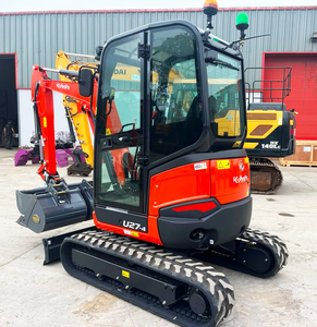 รถขุดขนาดเล็ก Kubota U27-4 Kubota U27 2 ตัน 3 ตัน รถขุดตีนตะขาบ เครื่องขุดดิน เครื่องยนต์ดีเซลประสิทธิภาพสูง ระบบไฮดรอลิกที่เชื่อถือได้ - Product Image 4