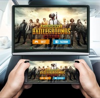 Tablette Android 14 avec écran tactile HD IPS de 11,6/12,4/13,3/14 pouces, USB/WiFi, CarPlay, divertissement pour les sièges arrière, double écran LCD intelligent HD
