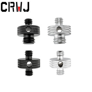 Adaptateur de vis pour caméra Crwj 1/4-20 à 3/8, support de trépied à dégagement rapide en aluminium - Product Image 1