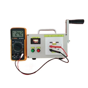 XG-220 Hand Crank Generator 220V DC USB <b>5V</b> Outdoor Emergency Power Supply Compact Portable Light - Product Image 4