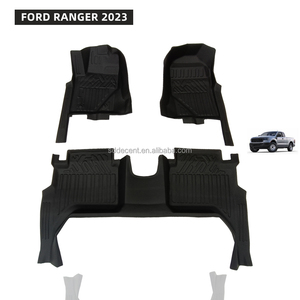 Tapis de <span class=keywords><strong>voiture</strong></span> 5D TPE à <span class=keywords><strong>prix</strong></span> d'usine, entièrement enveloppants, anti-poussière pour FORD RANGER 2023 - Product Image 1