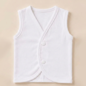 Lot de 3 débardeurs pour nouveau-né en coton doux, respirants et sans manches - Product Image 5