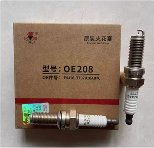หัวเทียนอิริเดียมใหม่ F4J16-3707010AB/C สำหรับรถยนต์ Chery Jetour X70 X90 X95 Torch LDK8RTIP สภาพใหม่ - Product Image 2