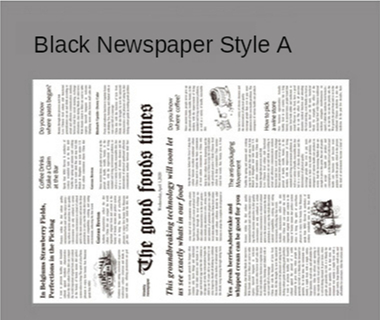 Noir Journal Style UN