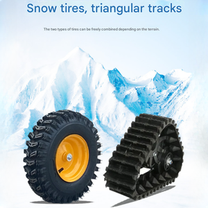 Spazzaneve Efficiente con 5 Velocità in Avanti e Pneumatici da Neve per una Trazione Superiore e Rimozione della Neve - Product Image 6