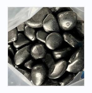 ก้อนกรวดหินธรรมชาติสีดำขัด - Product Image 6