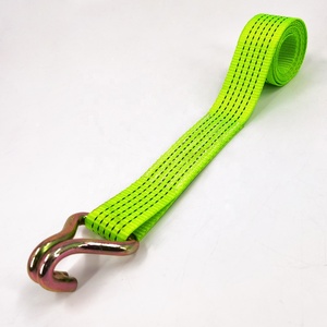 Fournisseur Vérifié <span class=keywords><strong>Ergo</strong></span> Sangles à Cliquet 2'' 4000kg Double Crochet en J Poignée PP/PE Sangles à Cliquet Personnalisées Sangle à Cliquet en Acier Inoxydable - Product Image 2