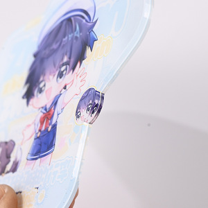 Étiquette de bagage en acrylique Dachuang, design de personnage d'anime, forme étoile, accessoire de voyage personnalisable - Product Image 3