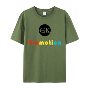 High Quality Custom Pure Cotton Crew Neck Short Sleeve Unisex Oversized T-Shirts with Digital Printing for Promotional Logo Use