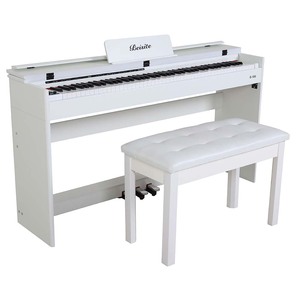 <span class=keywords><strong>Piano</strong></span> Digital Vertical Beisite 186, Teclado <span class=keywords><strong>MIDI</strong></span> Portátil para Niños, Set de Batería, Órgano Electrónico Profesional - Product Image 3