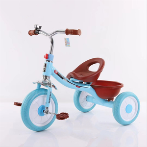 Großhandel Kinder-Drei-Rad-Auto mit Druckgriff Stahlrahmen Unisex-Reitspielzeug für Kinder Funktionen <span class=keywords><strong>3</strong></span> Räder stilvolles Design - Product Image 6