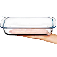 Mini casserole en verre pour utilisation au four