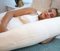 Oreiller de grossesse ergonomique de créateur en forme de U en peluche pour femmes