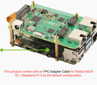 La carte d'extension Radxa Dual 2.5G prend en charge le Raspberry Pi 5
