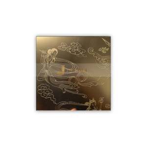 EX040 4*8ft Elevator Panel Wall <b>Sheet</b> 304 Stainless Steel Decorative <b>Mirror</b> Etched Plate Bending Cutting Welding for Wall - Product Image 6