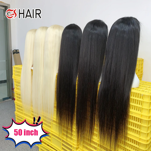 Parrucca da <span class=keywords><strong>donna</strong></span> con pizzo frontale 13x6 senza colla, capelli vergini vietnamiti lunghi 50 pollici, colore naturale, lisci come seta, senza perdita di capelli, all'ingrosso - Product Image 1