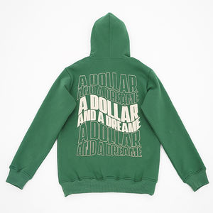 Sweat à capuche pour homme surdimensionné, respirant, imprimé en 3D, motif d'automne, tissu en polyester/coton, tricot en molleton français, technique de gonflage - Product Image 4