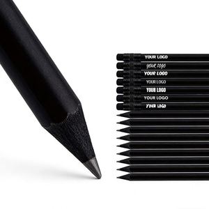 Offre Spéciale – Pot à Crayons Noir en Bois et Résine pour Étudiants, Entreprises et Hôtels, Personnalisable par Sérigraphie et Gravure Laser - Product Image 1