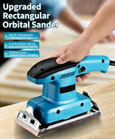Ponceuse électrique portable 300W à vitesse variable, sans poussière, mini-outil rotatif pour le ponçage et le polissage des murs, 220V