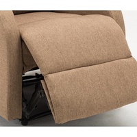 Fauteuil inclinable électrique à bascule avec massage, en tissu, pour salon, chambre ou hôtel