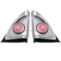 Ventilation d'air turbo avec tweeter rotatif 4D et lumière d'ambiance LED pour mise à niveau du tableau de bord de Mercedes-Benz Classe C W204 2010-2014
