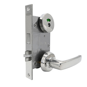 Serrure de porte marine en acier inoxydable 190 mm pour salle de bain et usage naval avec indicateur OHS2270 - Product Image 1