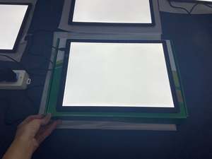 Planche à dessin lumineuse <span class=keywords><strong>LED</strong></span> A2 A3 A4 A5 pour peinture diamant, ultra-fine, avec luminosité réglable et règle intégrée - Product Image 5