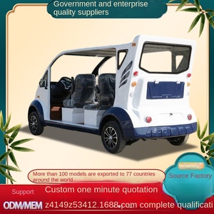 <span class=keywords><strong>Voiture</strong></span> de <span class=keywords><strong>patrouille</strong></span> semi-fermée à trois rangées et 8 places, non motorisée, pour le tourisme, personnalisable, pour les aéroports, les services de sécurité des biens - Product Image 3