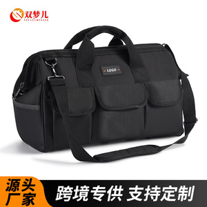 Custom <b>Tool</b> Duffle Bag 43x30x20 Cm Multi Function Portable Toolkit For Electrician <b>Carpenter</b> Construction Site Use - Product Image 3