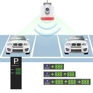 Sistema de guía de estacionamiento LPR de alta sensibilidad 3/6 <span class=keywords><strong>Detector</strong></span> de espacios Sistema de reconocimiento de matrícula de video para estacionamiento de automóviles - Product Image 1