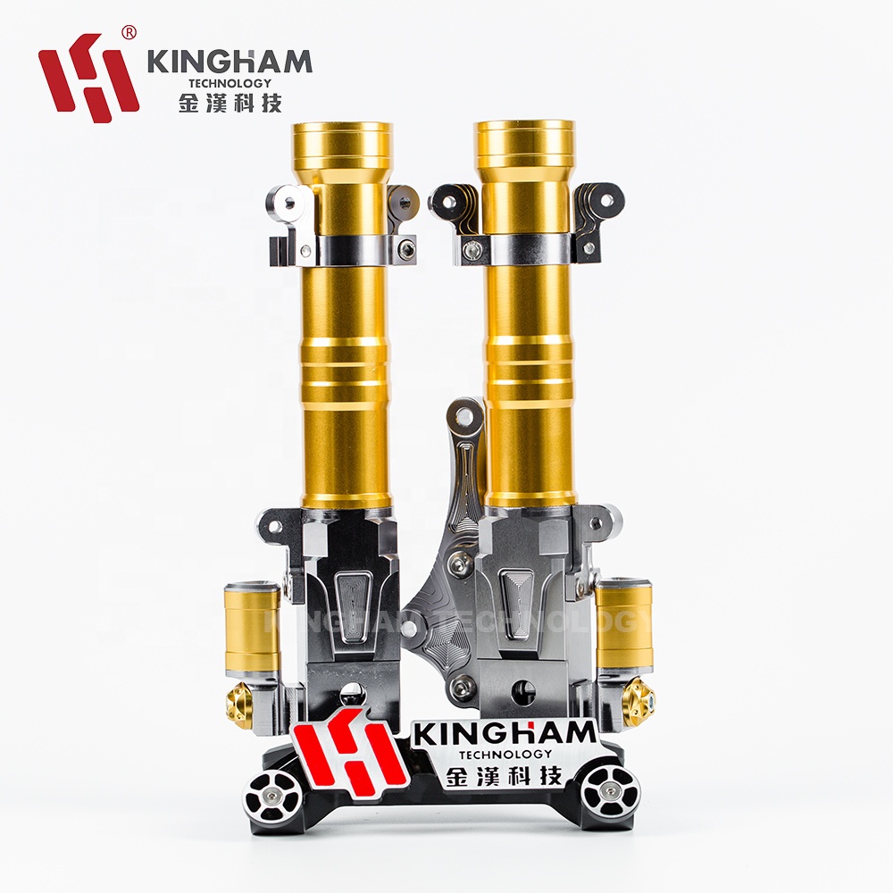 Передние вилки KINGHAM CNC для YAMAHA Nmax Y15ZR HONDA Winner Vario New Beat Click Wave RS150 передние амортизаторы мотоцикла