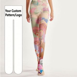 Collants pour tout-petits imprimés style nylon japonais, incassables et chauds - Product Image 1