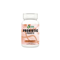 Capsules de probiotiques de haute qualité, fructo-oligosaccharides, prébiotiques, soutient la santé immunitaire de l'intérieur, probiotiques, postbiotiques