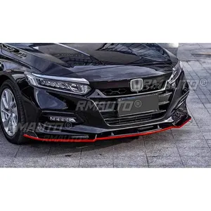 ชุดแต่งกันชนหน้าสไตล์คาร์บอนไฟเบอร์ สำหรับรถยนต์ฮอนด้า แอคคอร์ด เจนเนอเรชั่น 10 ปี 2018-2021  แบบสปอยเลอร์กันชนหน้าทรงคอมแบท  อุปกรณ์ตกแต่งรถยนต์ - Product Image 4