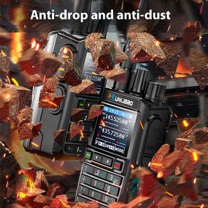 Walkie-Talkie UV Señal fuerte Pantalla de frecuencia multietapa Radio móvil inalámbrica alta FM Bidireccional VOX Largo analógico Digital Ancho - Product Image 4