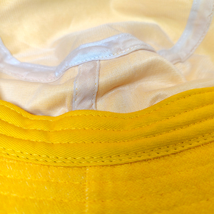 Patch tissé Serviette éponge à long bord français Manque de couleur <span class=keywords><strong>Chapeau</strong></span> seau - Product Image 5