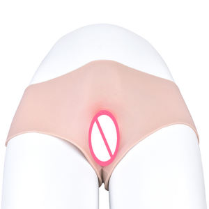 FAAK vajina kedi külot Boxer kısa yerleştirilebilir silikon gapantolon gizleme Gaff iç çamaşırı pantolon Transgender - Product Image 2