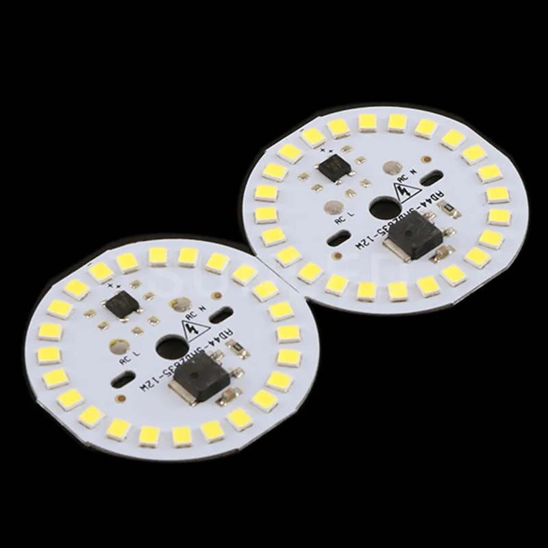 high lumen DOB 3watt 5watt 7watt 9watt 12watt 15watt led round square PCB with smd2835