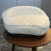 Sièges de bateau de chaise haute de pêche douce blanc pur triangulaire Sièges de bar de péniche