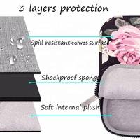 Vente en gros de pochette en néoprène pour ordinateur portable à motif personnalisé pochette colorée étanche pour ordinateur portable étui pour ordinateur portable