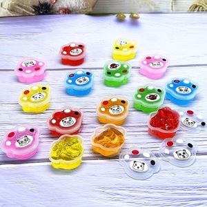 Fourmis rouges (mère et enfant) – Jouet créatif DIY griffe de <span class=keywords><strong>chat</strong></span> pour influenceurs, pâte non toxique couleur cristal pour jeu créatif - Product Image 3