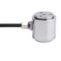 Transductor de Fuerza Tipo Báscula de Columna de Celda de Carga de Tamaño Pequeño Fibos FA402 de Acero Inoxidable 5-15V 50/100/200/500N