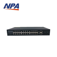 Switch de Red PoE de 4, 8, 16 y 24 Puertos, 250m, VLAN, Web, No Administrado, Gigabit Ethernet, en Stock
